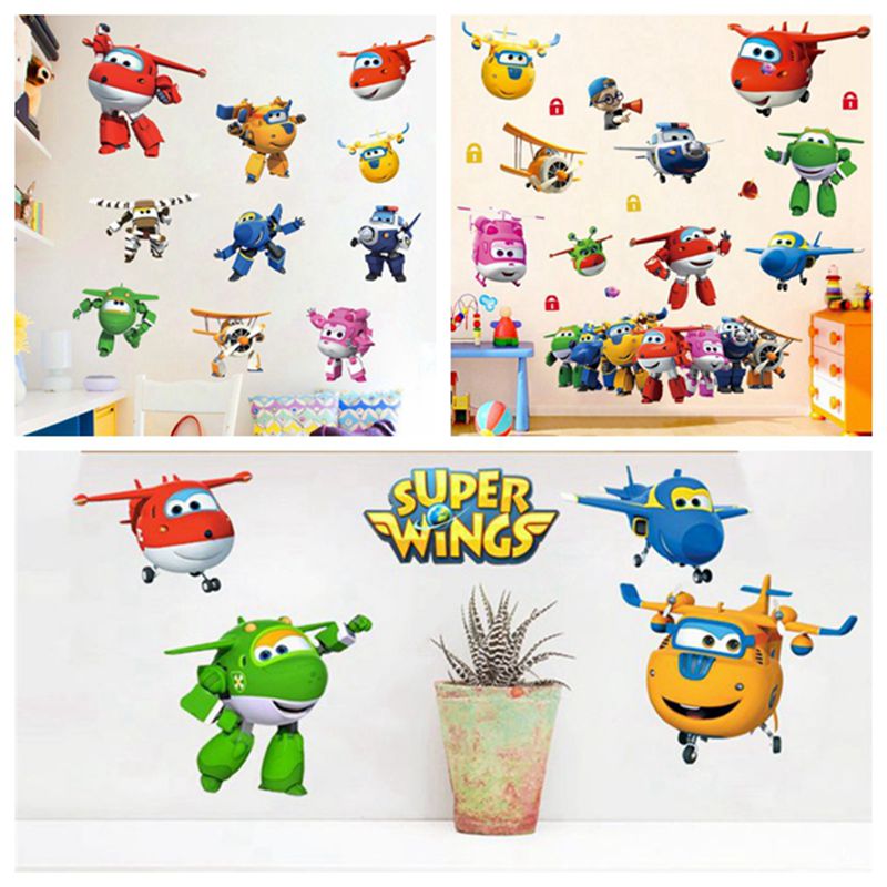 Baby Nursery Package - Kartun Laris Sayap Super Deformasi Robot