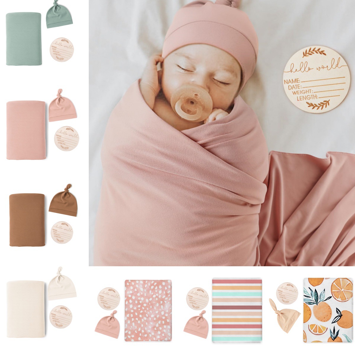 Baby Nursery Sets - Selimut Bayi Baru Lahir dengan Set