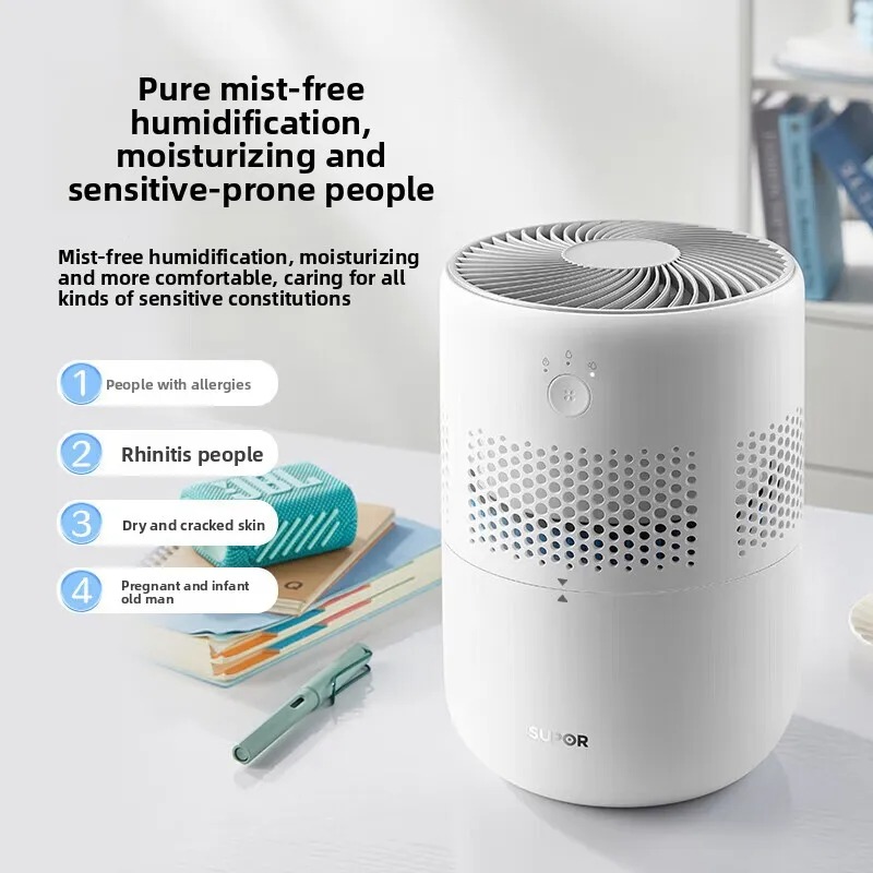 Humidifier Nursery Quiet - Humidifier Kabut Dingin Bebas Kabut –