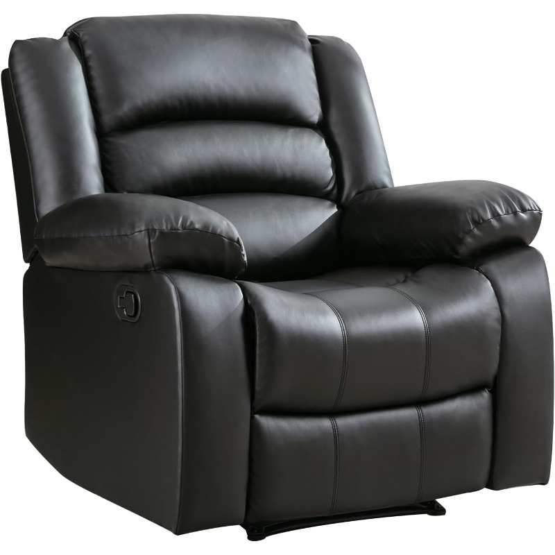 Kursi Recliner Hitam ANJ denga - Rocking Chair Nursery ulasan dan harga