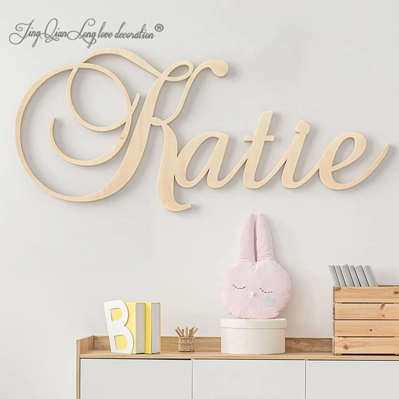 Tanda nama kayu kustom untuk B - Baby Nursery Name Letters ulasan dan harga
