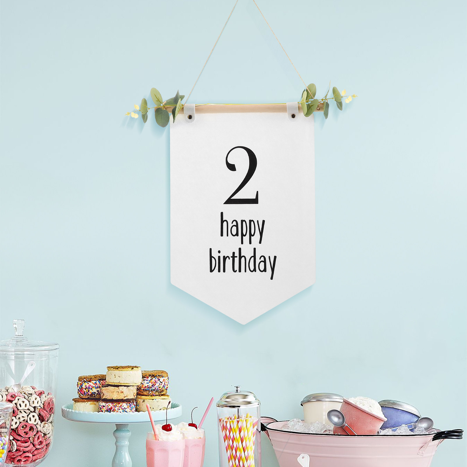 Spanduk Ulang Tahun dari Kain  - Baby Nursery Mountain Theme ulasan dan harga