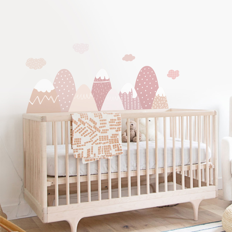 Dekorasi Rumah Nordic Stiker D - Baby Nursery Hot Air Balloon ulasan dan harga