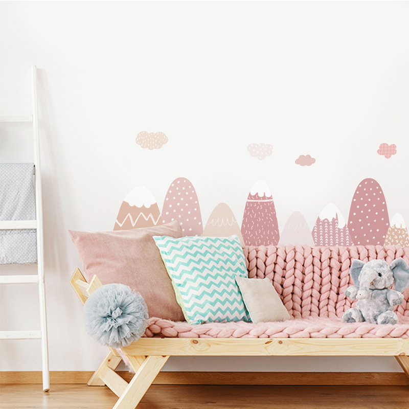Dekorasi Rumah Nordic Stiker D - Baby Nursery Hot Air Balloon ulasan dan harga