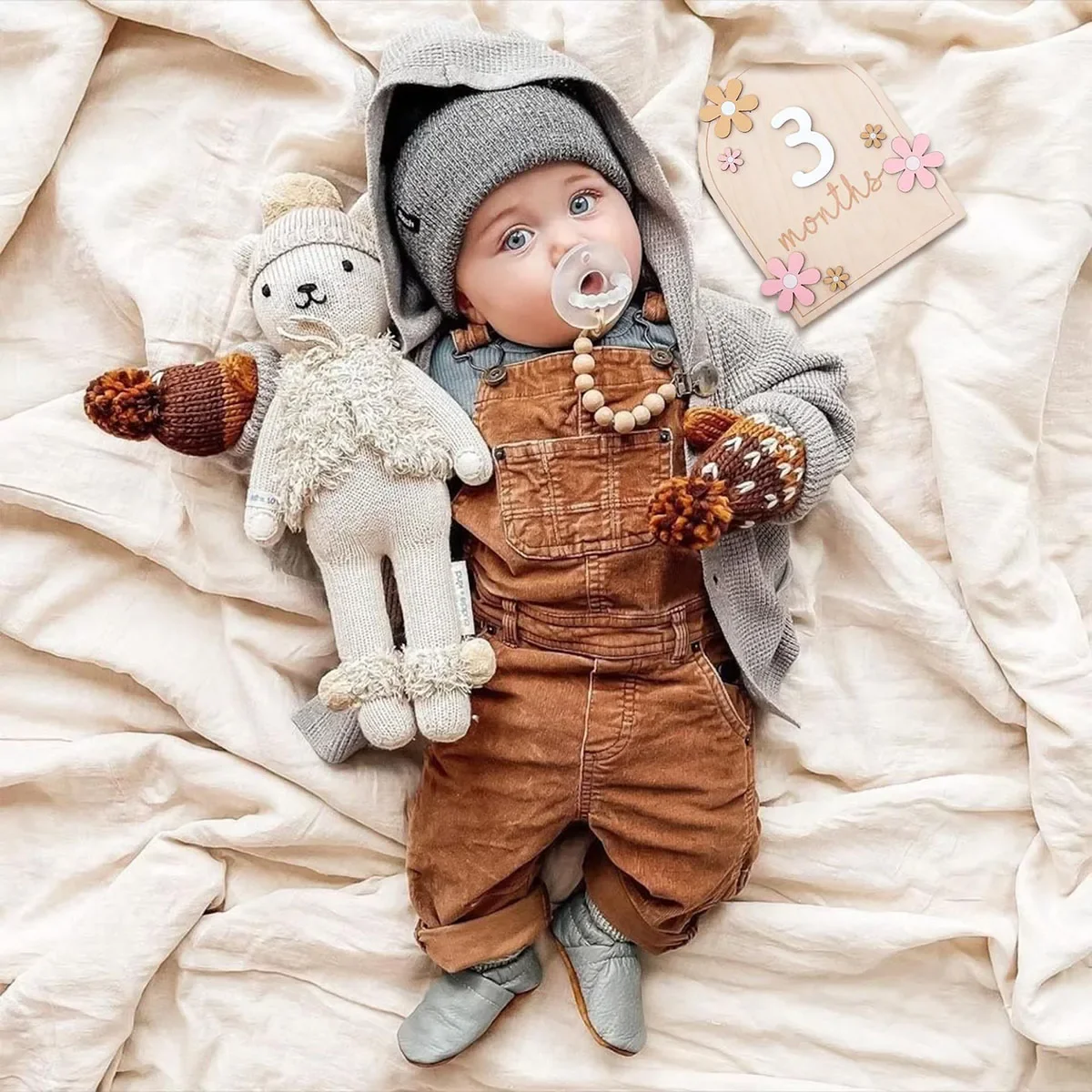 Kartu Tonggak Bulanan Bayi Kay - Milestone Card Set ulasan dan harga