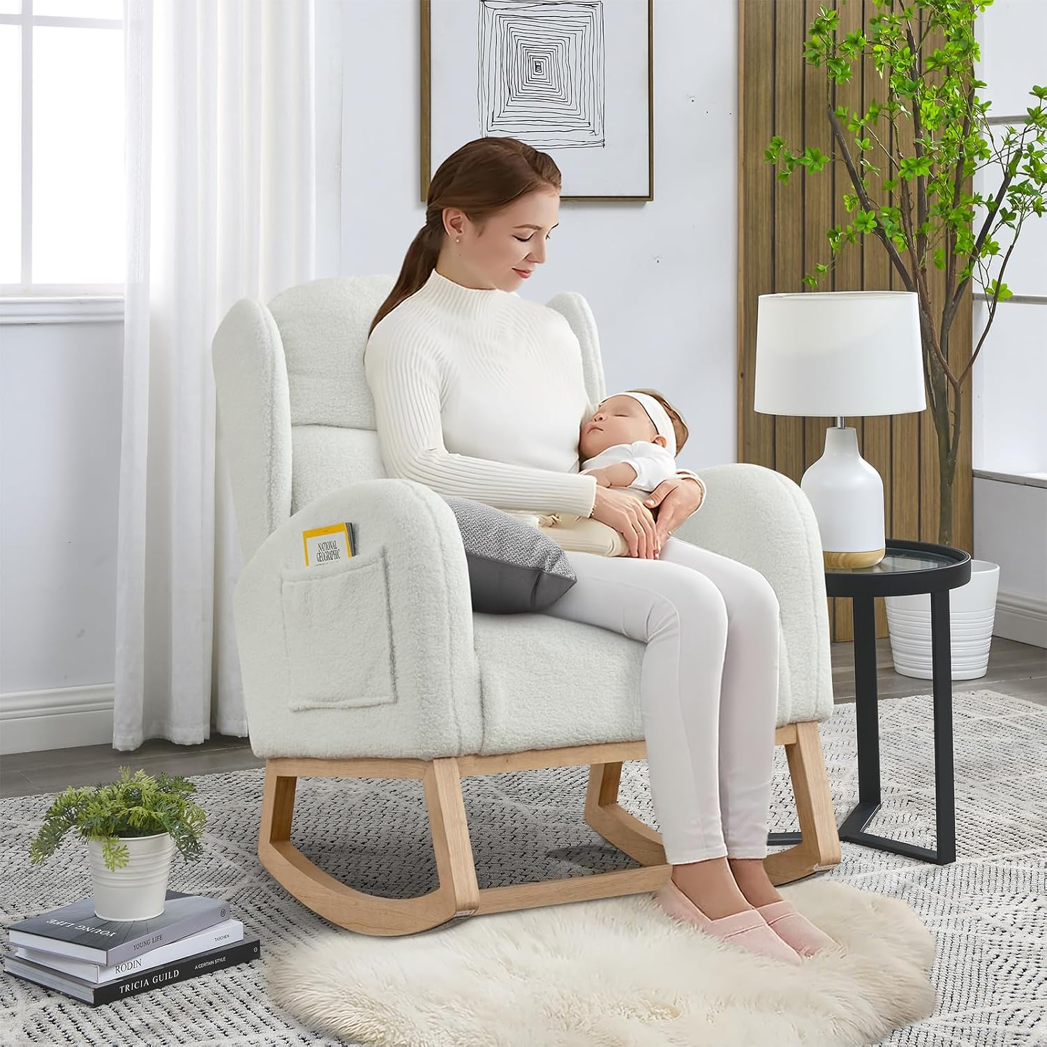 Kursi Goyang untuk Kamar Bayi, - Rocking Chair Nursery ulasan dan harga