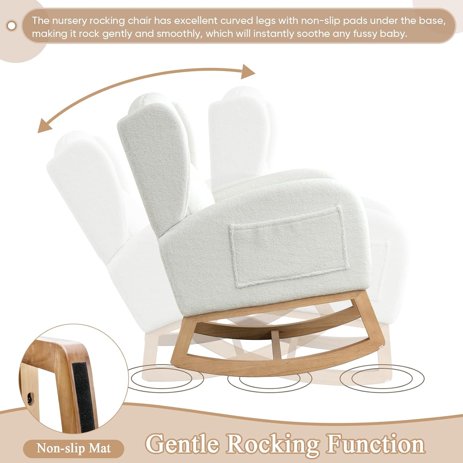 Kursi Goyang untuk Kamar Bayi, - Rocking Chair Nursery ulasan dan harga