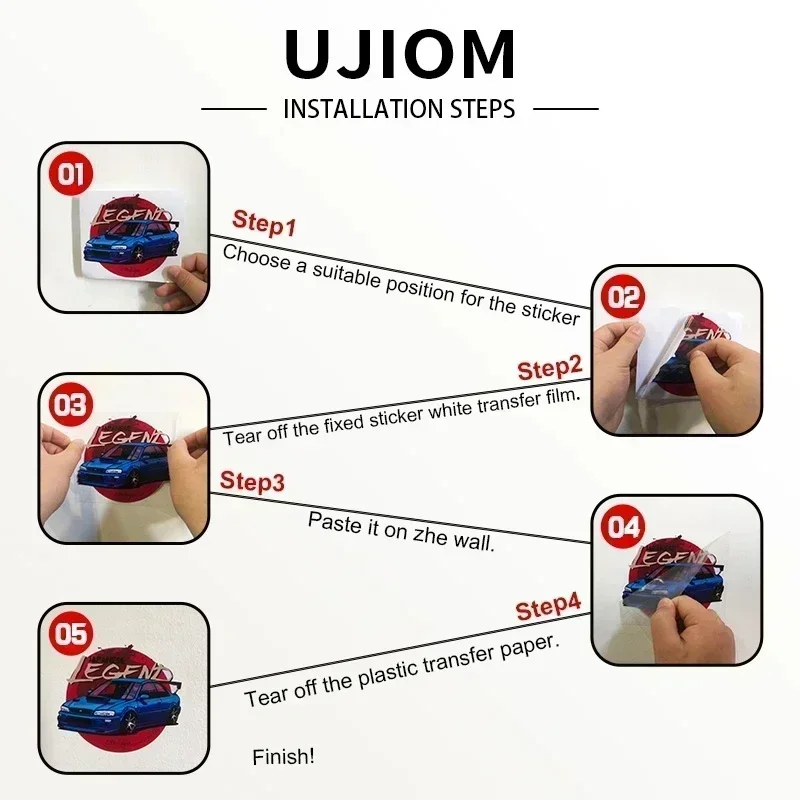 UJIOM Stiker Dinding Kartun Zh - Baby Nursery Light ulasan dan harga