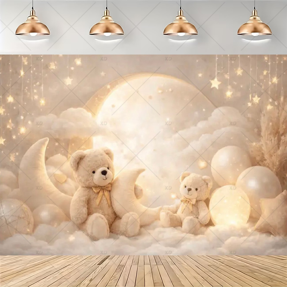 Spanduk Latar Belakang Balon U - Baby Nursery Hot Air Balloon ulasan dan harga