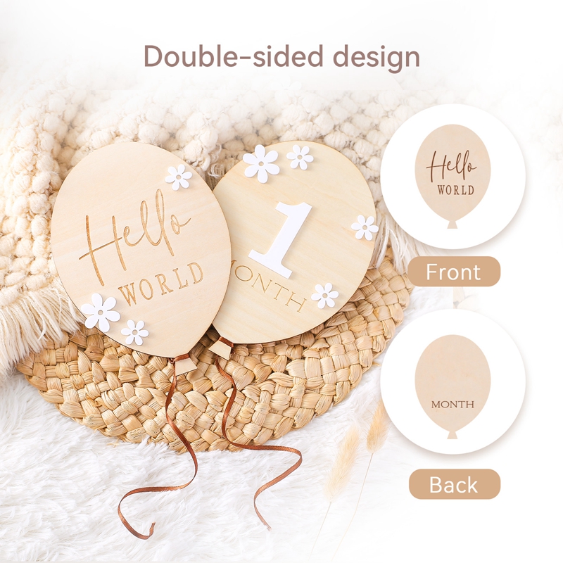 2 buah aksesori fotografi kart - Milestone Card Set ulasan dan harga