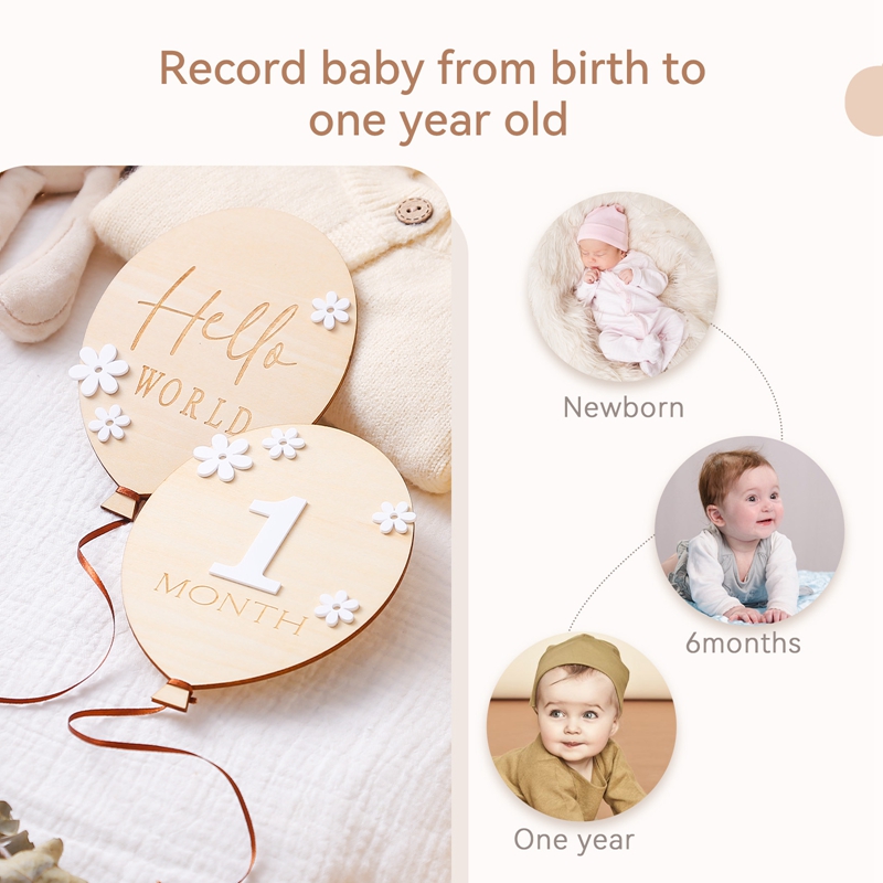 2 buah aksesori fotografi kart - Milestone Card Set ulasan dan harga