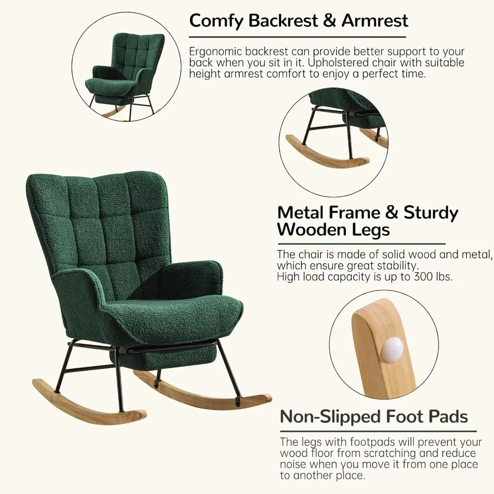 Kursi Goyang untuk Ruang Anak, - Rocking Chair Nursery ulasan dan harga