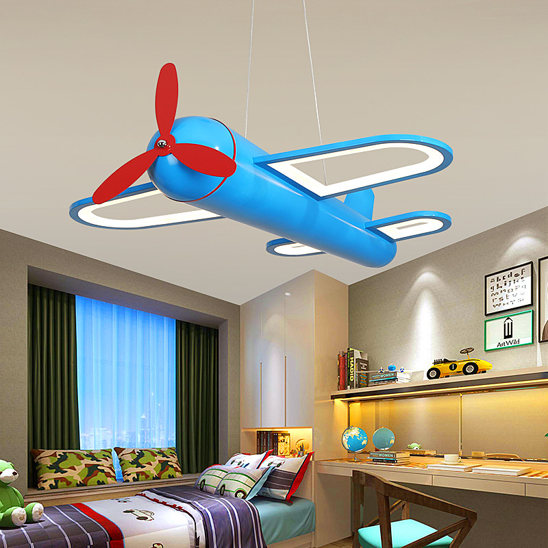 Lampu Gantung Pesawat Biru Kun - Baby Nursery Light ulasan dan harga