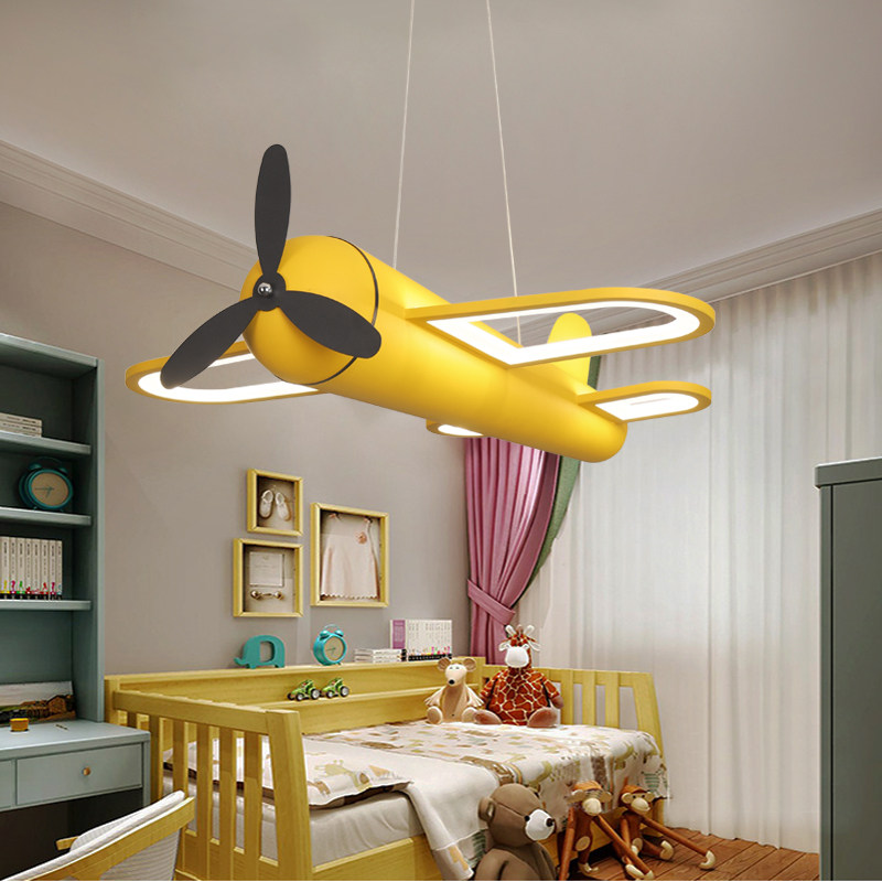 Lampu Gantung Pesawat Biru Kun - Baby Nursery Light ulasan dan harga