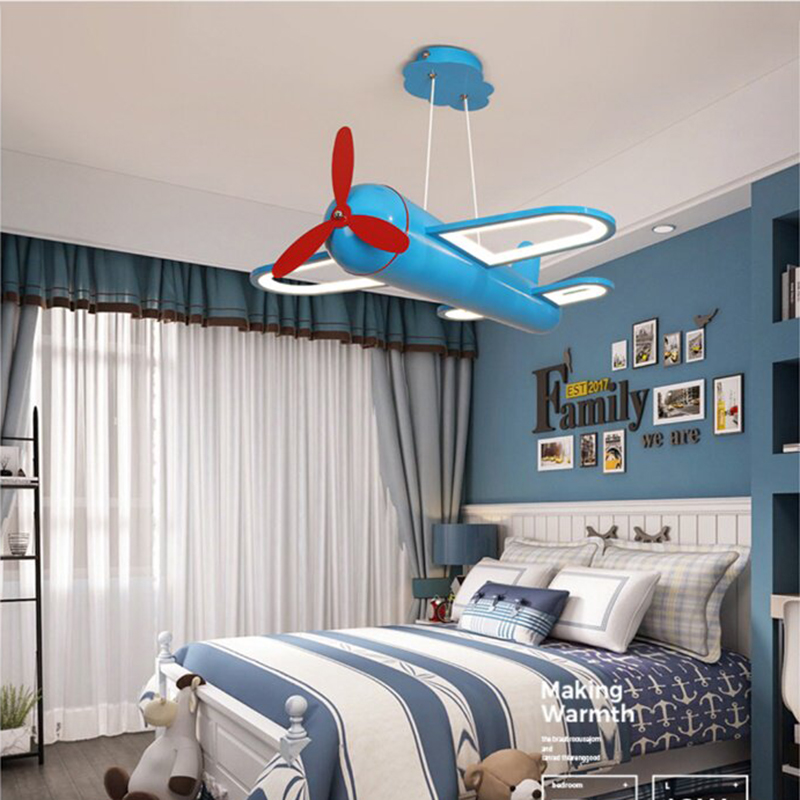 Lampu Gantung Pesawat Biru Kun - Baby Nursery Light ulasan dan harga