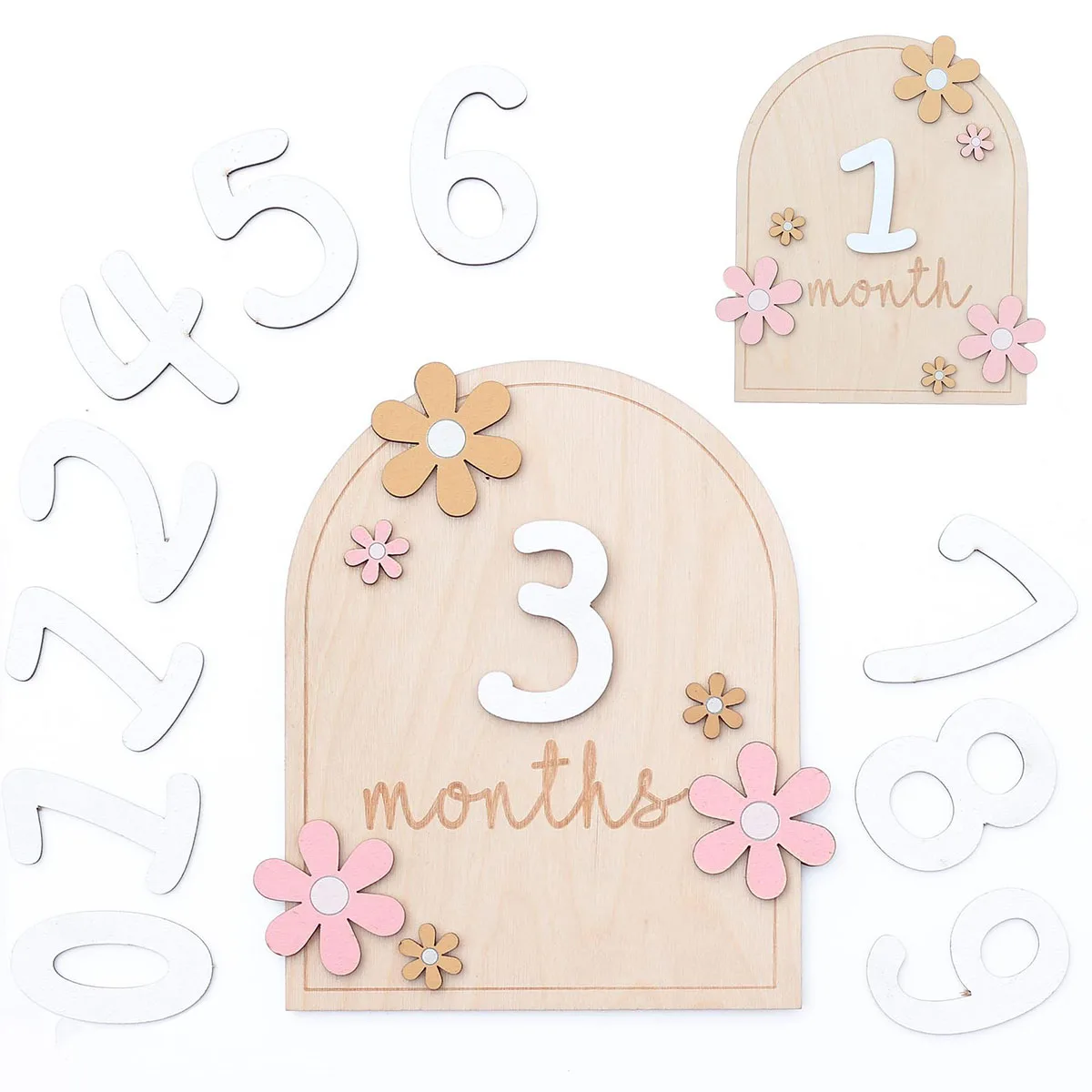 Alat peraga fotografi bayi bar - Milestone Card Set ulasan dan harga