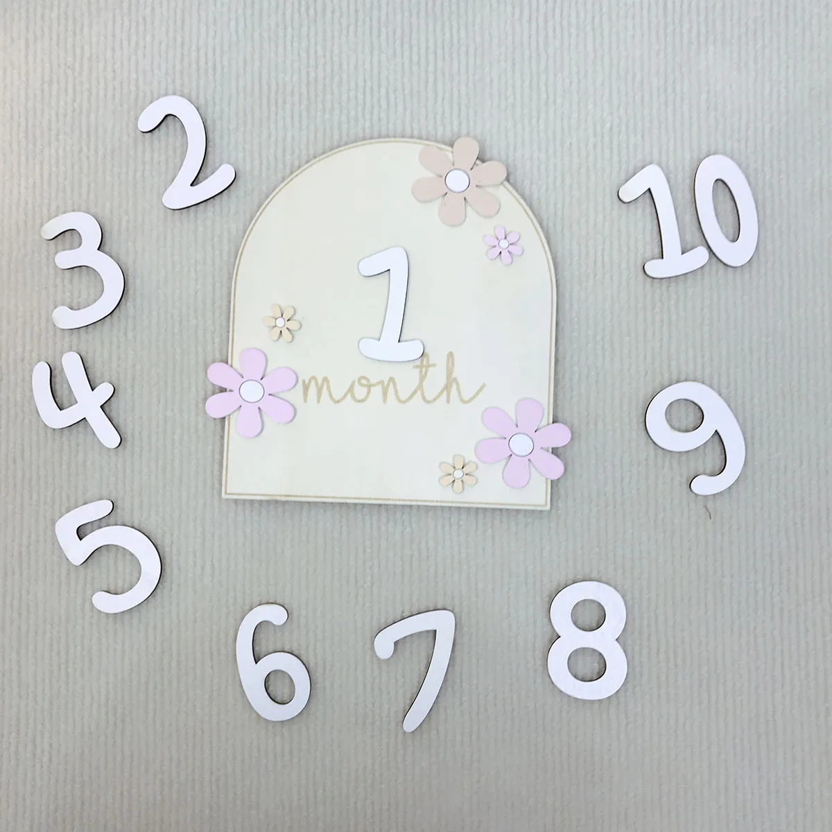 Alat peraga fotografi bayi bar - Milestone Card Set ulasan dan harga