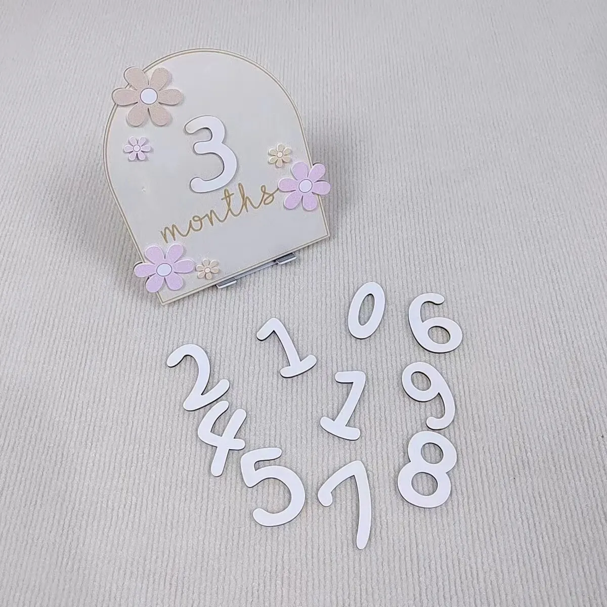 Alat peraga fotografi bayi bar - Milestone Card Set ulasan dan harga