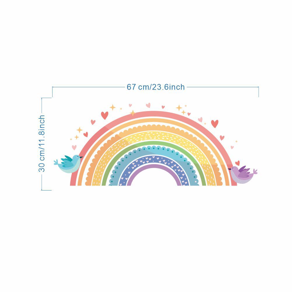 Stiker Dinding Cinta Burung Pe - Baby Nursery Package ulasan dan harga