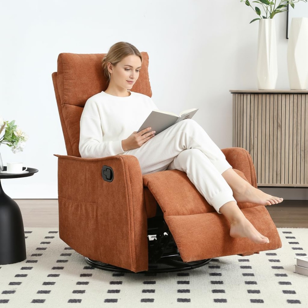Kursi Santai Berputar 360 Dera - Rocking Chair Nursery ulasan dan harga