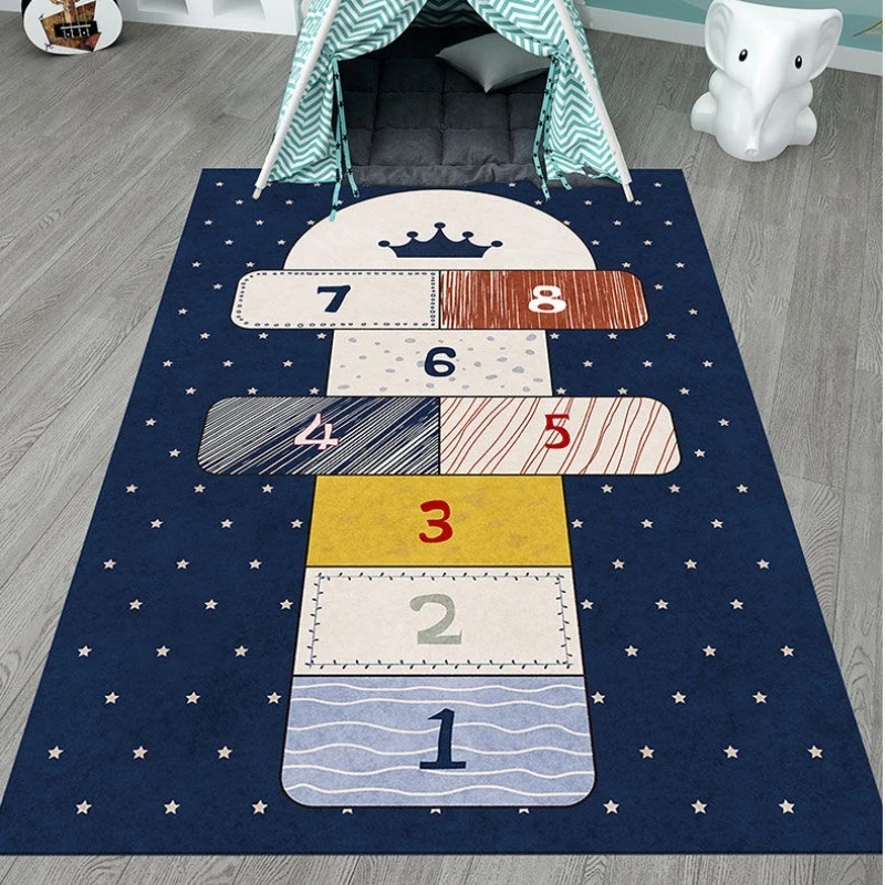 Karpet Hopscotch Anak-anak Abu - Baby Nursery Light ulasan dan harga